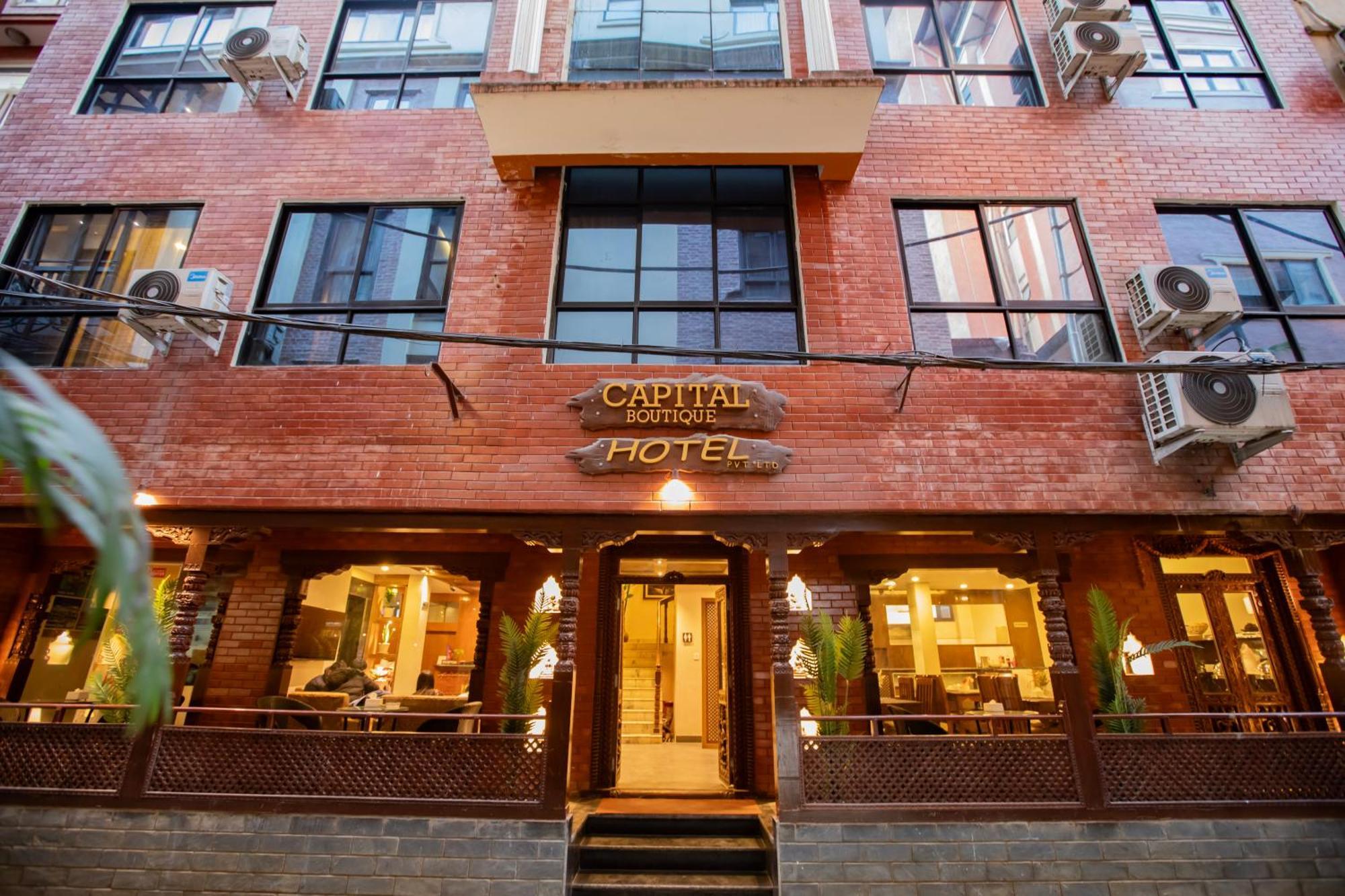 Capital Boutique Hotel Kathmandu Exteriör bild