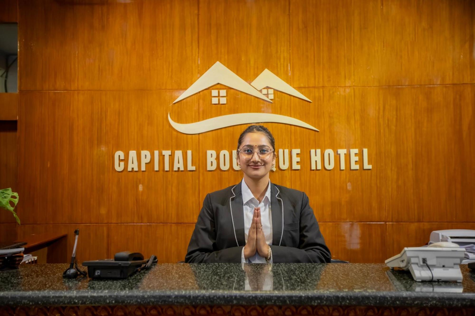 Capital Boutique Hotel Kathmandu Exteriör bild